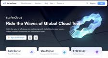 SurferCloud VPS：$32/月/4核/8GB内存/120GB RSSD硬盘/4TB流量/30Mbps端口/洛杉矶/台北/香港/伦敦/越南等